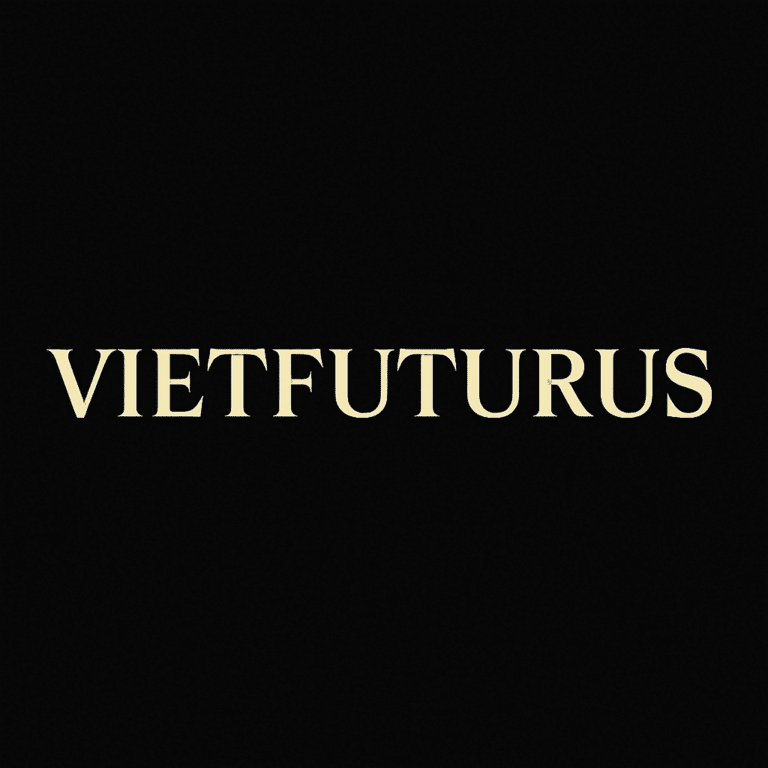 Vietfuturus logo emerging from the dark – cultural memory think tank