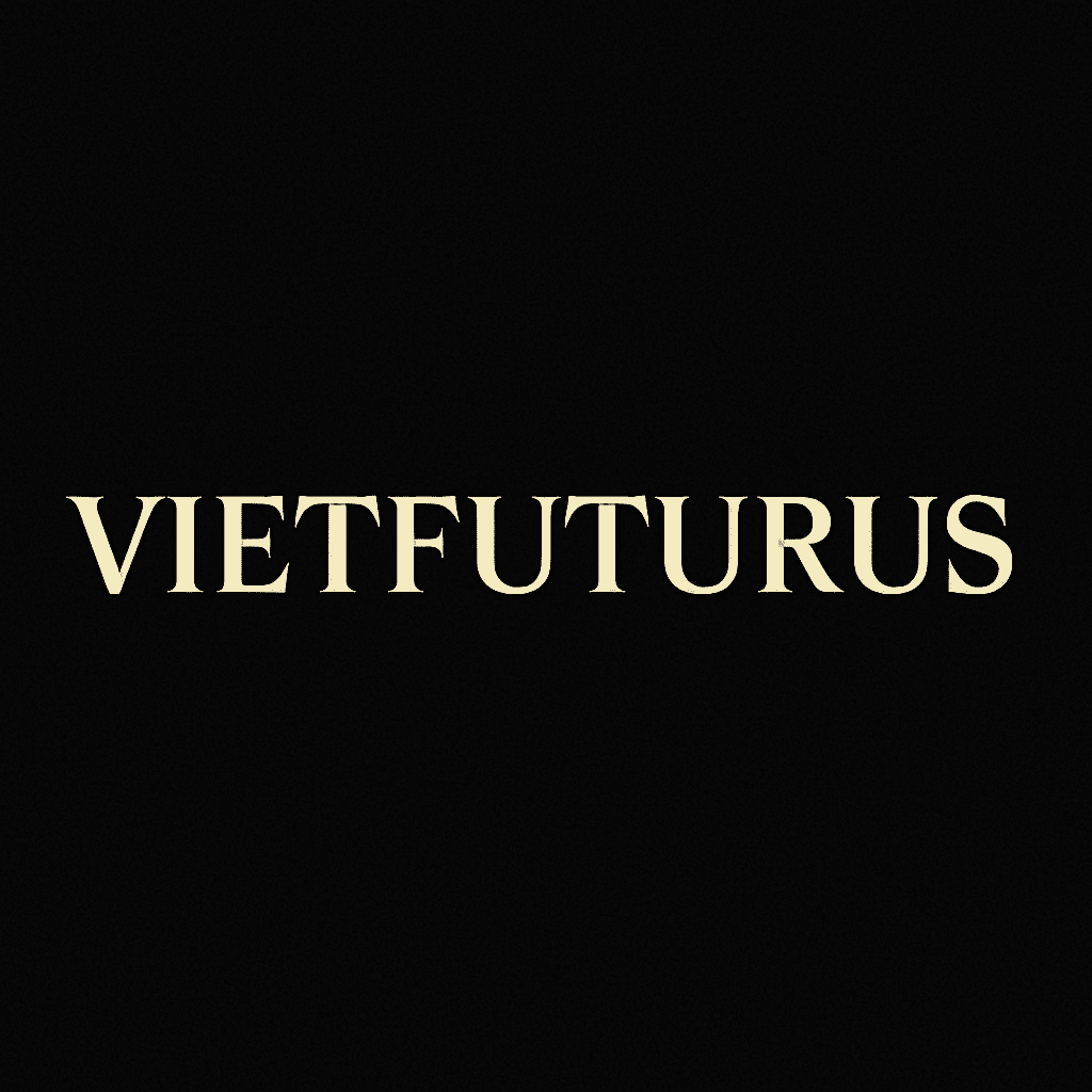 Vietfuturus logo emerging from the dark – cultural memory think tank