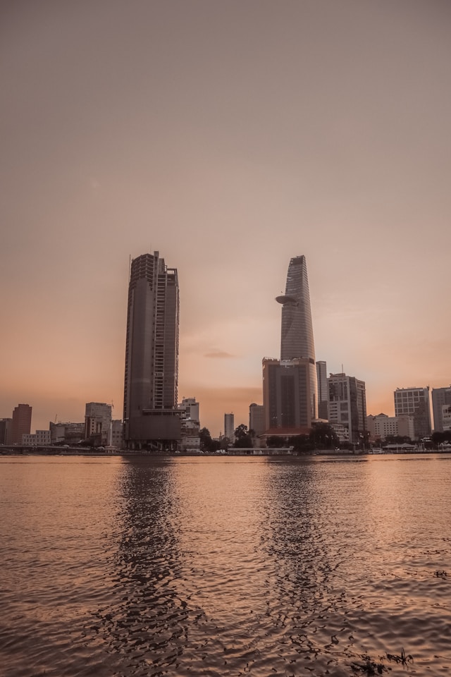Sai Gon city of Vietnam